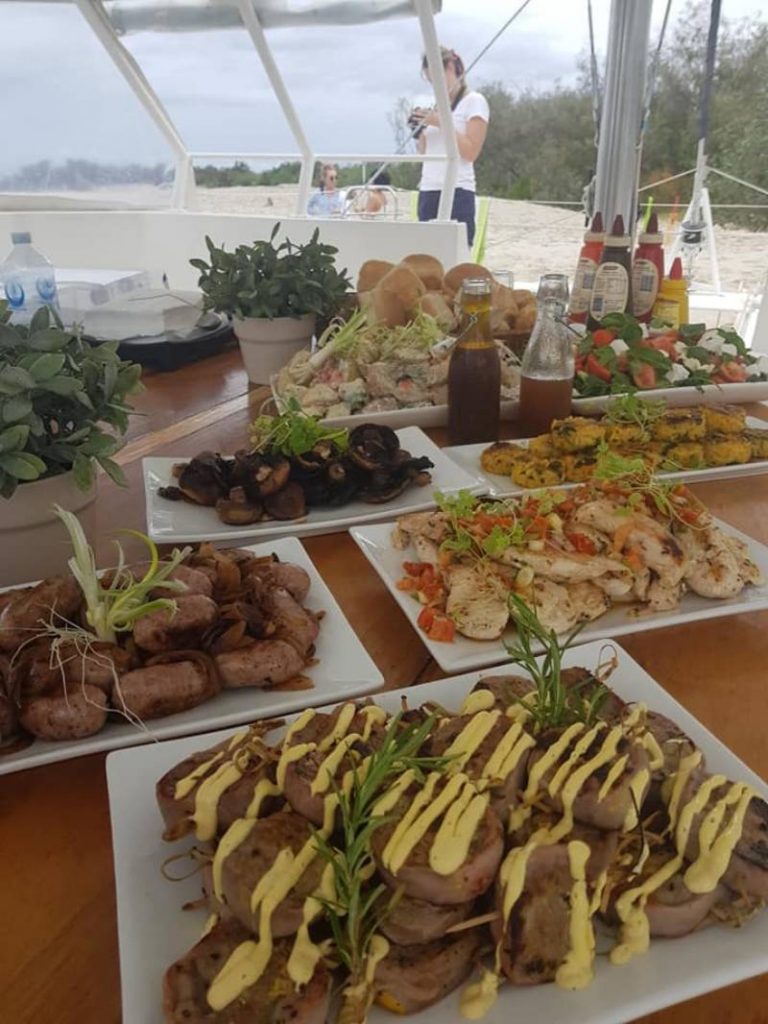 Prestidge Catering takes care of all your meals on a luxury houseboat.