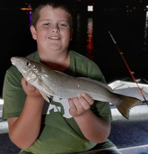 Gus Van Lathum had a great night up the Nerang River last weekend catching this massive Whiting