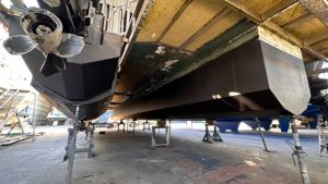 The Prestige - Hull maintenance and anti-fouling.