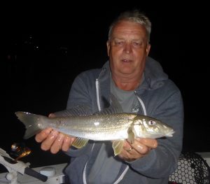 Tom did well catching a nice Whiting up the Nerang River fishing with Wayne Young