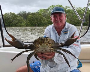 Macca has been doing well landing some great quality Mud Crabs on a trip with Wayne Young